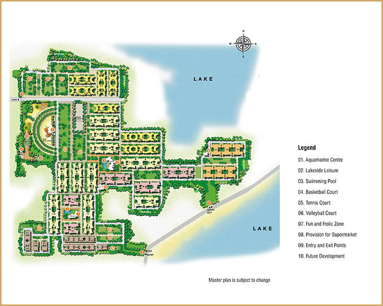 Prestige Raintree Park master plan